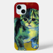 Van Gogh Tabby Cat Case-Mate iPhone Case (Achterkant)