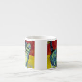 Van Gogh Tabby Cat Espresso Kop (Voorkant)