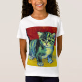 Van Gogh Tabby Cat T-shirt (Voorkant)