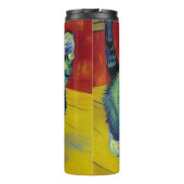 Van Gogh Tabby Cat Thermosbeker (Achterkant)