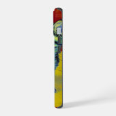 Van Gogh Tabby Kat iPhone 15 Case (Linkerkant)