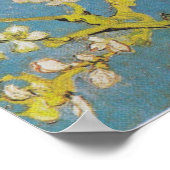 Van Gogh takken van amandelboom print (Hoek)
