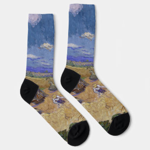 Van Gogh Tarwestapels met Reaper Yellow & Blue Sokken