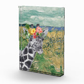Van Gogh Tarweveld en Giraffe Fotoblokken (Rechts)