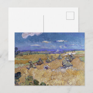 Van Gogh Tarweveld - Gouden Oogst Kunst Briefkaart