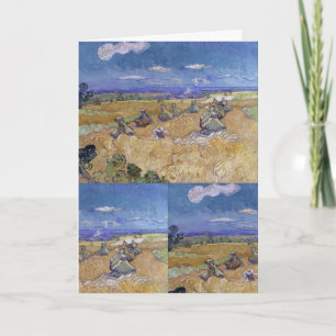 Van Gogh Tarweveld - Gouden Oogst Kunst Kaart