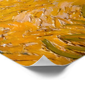 Van Gogh, Tarweveld met cipressen, 1889 Poster (Hoek)