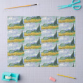 Van Gogh Tarweveld met cipressen Kunst Tissuepapier (Craft)