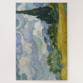 Van gogh - Tarweveld met Cypresse Legpuzzel (Verticaal)