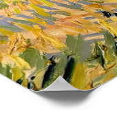 Van Gogh, Tarweveld met een leeuwerik, 1887 Poster (Hoek)