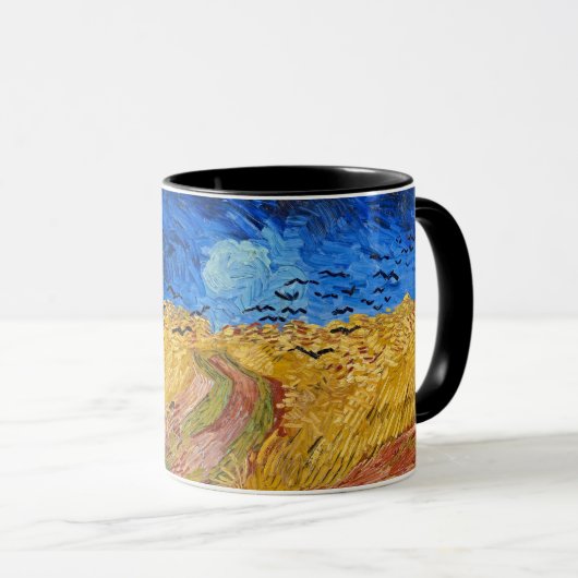 Van Gogh Tarweveld met Kraaien Mok (Voorkant rechts)