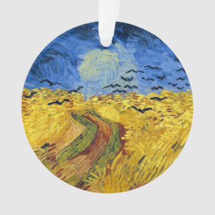 Van Gogh Tarweveld met Kraaien Postimpressionisme Ornament
