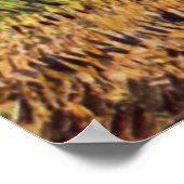 Van Gogh: Tarweveld met papavers en Lark Poster (Hoek)