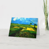 Van Gogh - Tarwevelden bij Auvers, Kaart (Voorkant)