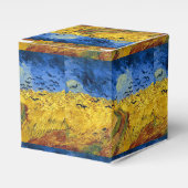 Van Gogh Tarwevelden impressionistisch schilderij Bedankdoosjes (Voorkant Zijde)