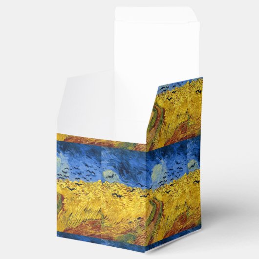 Van Gogh Tarwevelden impressionistisch schilderij Bedankdoosjes (Geopend)