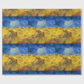 Van Gogh Tarwevelden impressionistisch schilderij Cadeaupapier (Vlak)