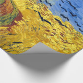 Van Gogh Tarwevelden impressionistisch schilderij Cadeaupapier (Hoek)