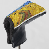 Van Gogh Tarwevelden impressionistisch Schilderij Golfheadcover (3/4 voorkant)