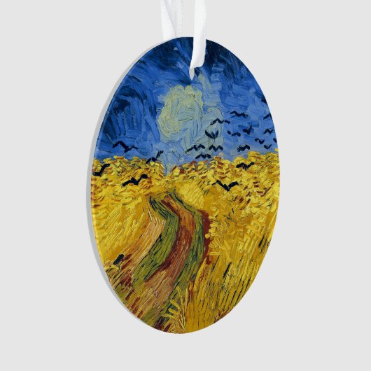 Van Gogh Tarwevelden impressionistisch schilderij Ornament (voorkant)