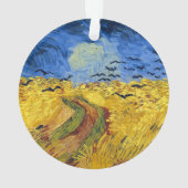 Van Gogh Tarwevelden impressionistisch schilderij Ornament (achterkant)