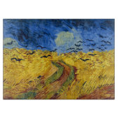 Van Gogh Tarwevelden impressionistisch schilderij Snijplank (Voorkant)