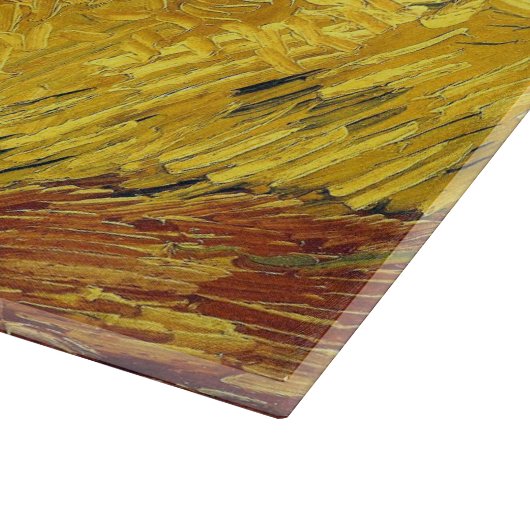 Van Gogh Tarwevelden impressionistisch schilderij Snijplank (Hoek)