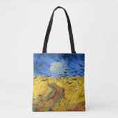Van Gogh Tarwevelden impressionistisch schilderij Tote Bag (Voorkant)