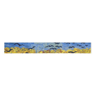 Van Gogh Tarwevelden impressionistische Schilderij Grosgrain Lint