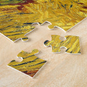 Van Gogh Tarwevelden impressionistische Schilderij Legpuzzel (Zijkant)