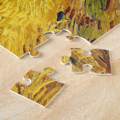 Van Gogh Tarwevelden impressionistische Schilderij Legpuzzel (Zijkant)