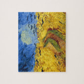 Van Gogh Tarwevelden impressionistische Schilderij Legpuzzel (Verticaal)