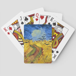 Van Gogh Tarwevelden impressionistische Schilderij Pokerkaarten