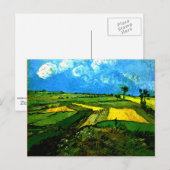 van gogh - Tarwevelden te Auvers Briefkaart (Voorkant / Achterkant)