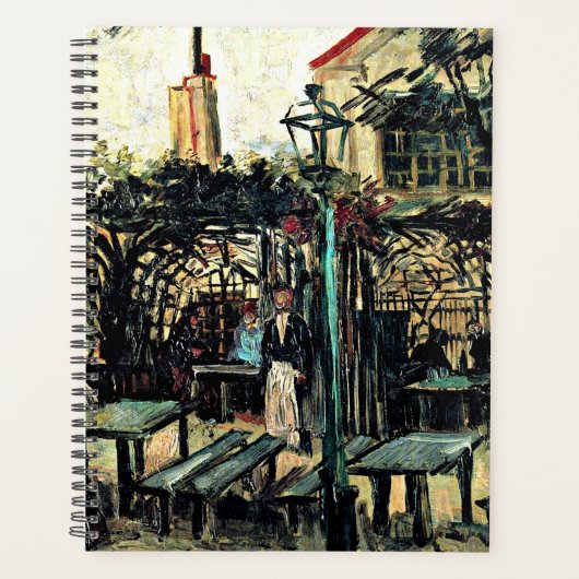 Van Gogh - Terrace of a Cafe on Montmartre Planner (Voorkant)