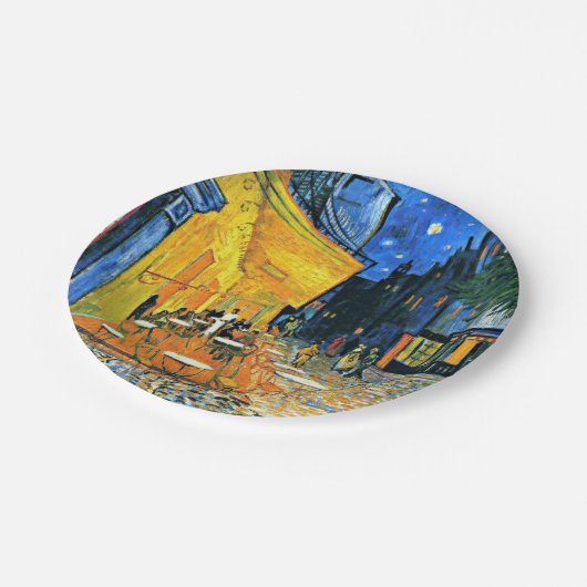 Van Gogh - terras bij het café Papieren Bordje (Gekanteld)