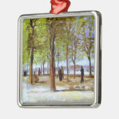 Van Gogh: Terras in de Jardin du Luxembourg Metalen Ornament (Links)