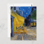 Van Gogh - The Cafe Terrace Briefkaart (Voorkant / Achterkant)