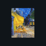Van Gogh - The Cafe Terrace Canvas Afdruk<br><div class="desc">Vincent van Gogh - The Cafe Terrace on the Place of Forum,  Arles</div>