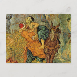 Van Gogh The Good Samaritan, impressionisme Briefkaart