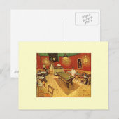 Van Gogh The Night Cafe Briefkaart (Voorkant / Achterkant)