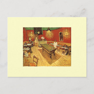 Van Gogh The Night Cafe Briefkaart