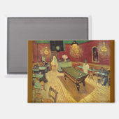 Van Gogh, The Night Cafe,  Magneet (Voorkant / Achterkant)