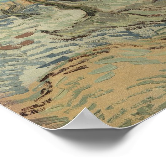 Van Gogh The Olive Orchard Trees Old Art Poster (Hoek)