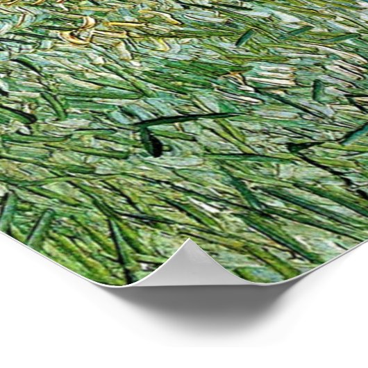 Van Gogh - The Plain at Auvers 1890 Poster (Hoek)