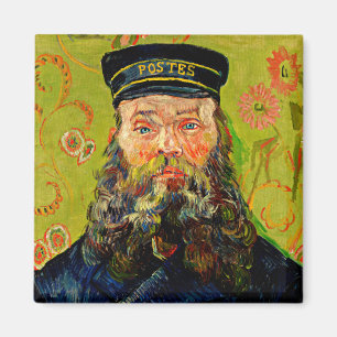 Van Gogh - The Postman, beroemd schilderij, Magneet
