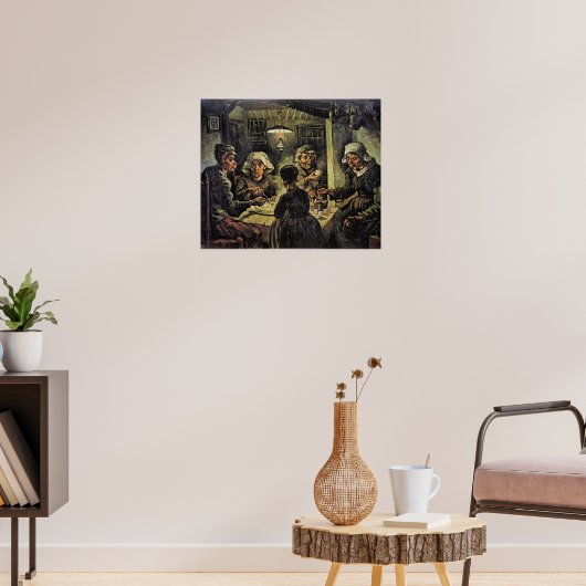 Van Gogh - The Potato Eaters Poster (Woonkamer 3)