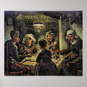 Van Gogh - The Potato Eaters Poster (Voorkant)