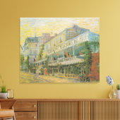 Van Gogh The Restaurant de la Sirene in Asnieres Canvas Afdruk (Insitu (Woonkamer))
