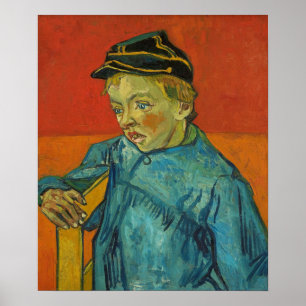 Van Gogh - The Schoolboy (Camille Roulin) 1888 Poster